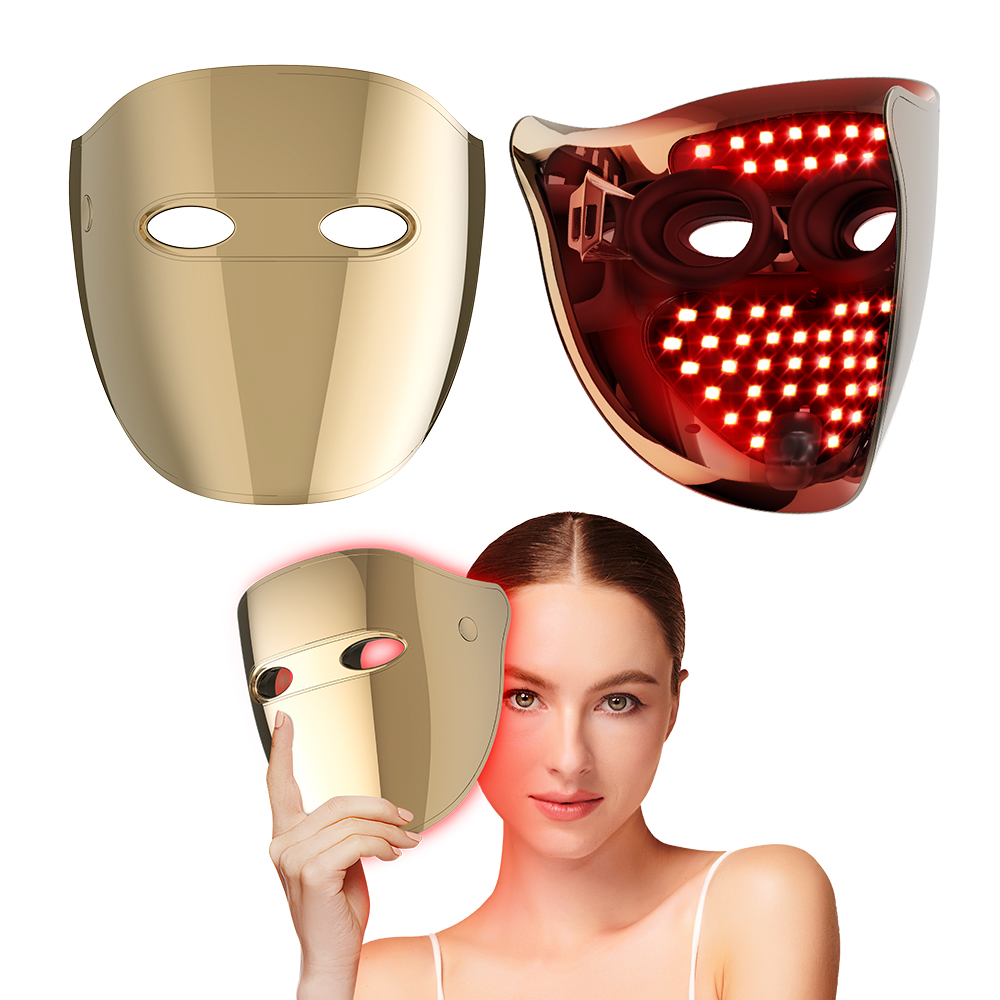 Professional Photon 4 Color Wireless Charging Skin Rejuvenation Red Light Therapy Mask 11